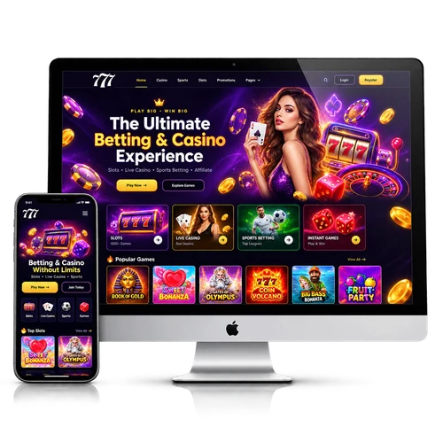 777 – Betting, Casino & Affiliate WordPress Theme