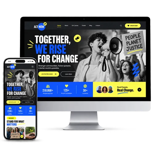 Act Now – Social Activism & NGO WordPress Theme