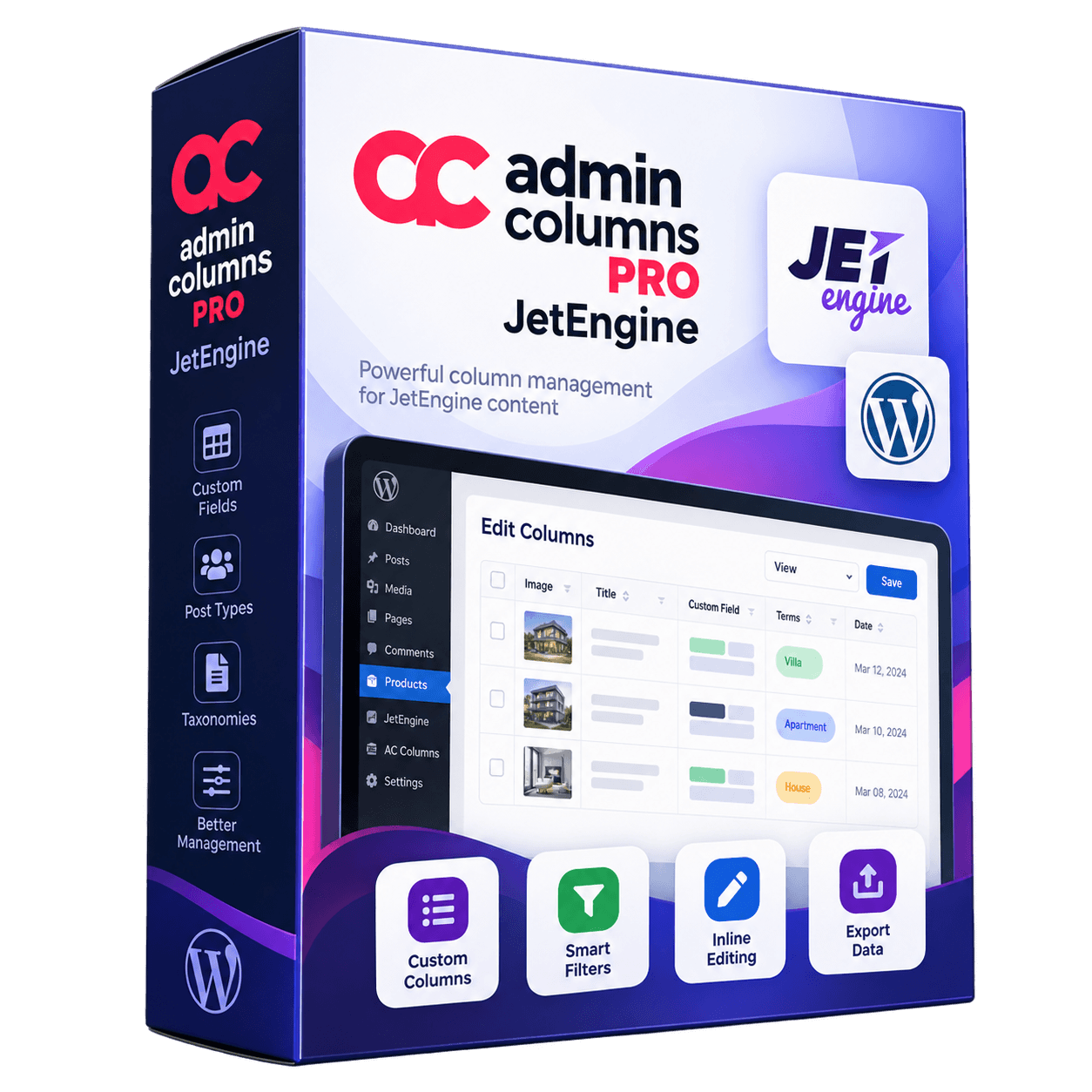 Admin Columns Pro JetEngine